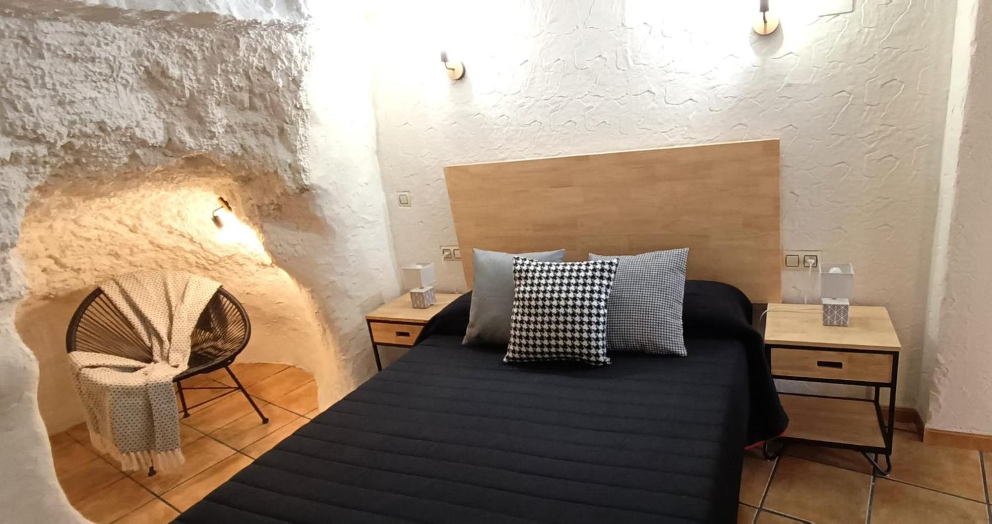 Casa Cueva Candelaria - Alcala Del Jucar Eksteriør billede